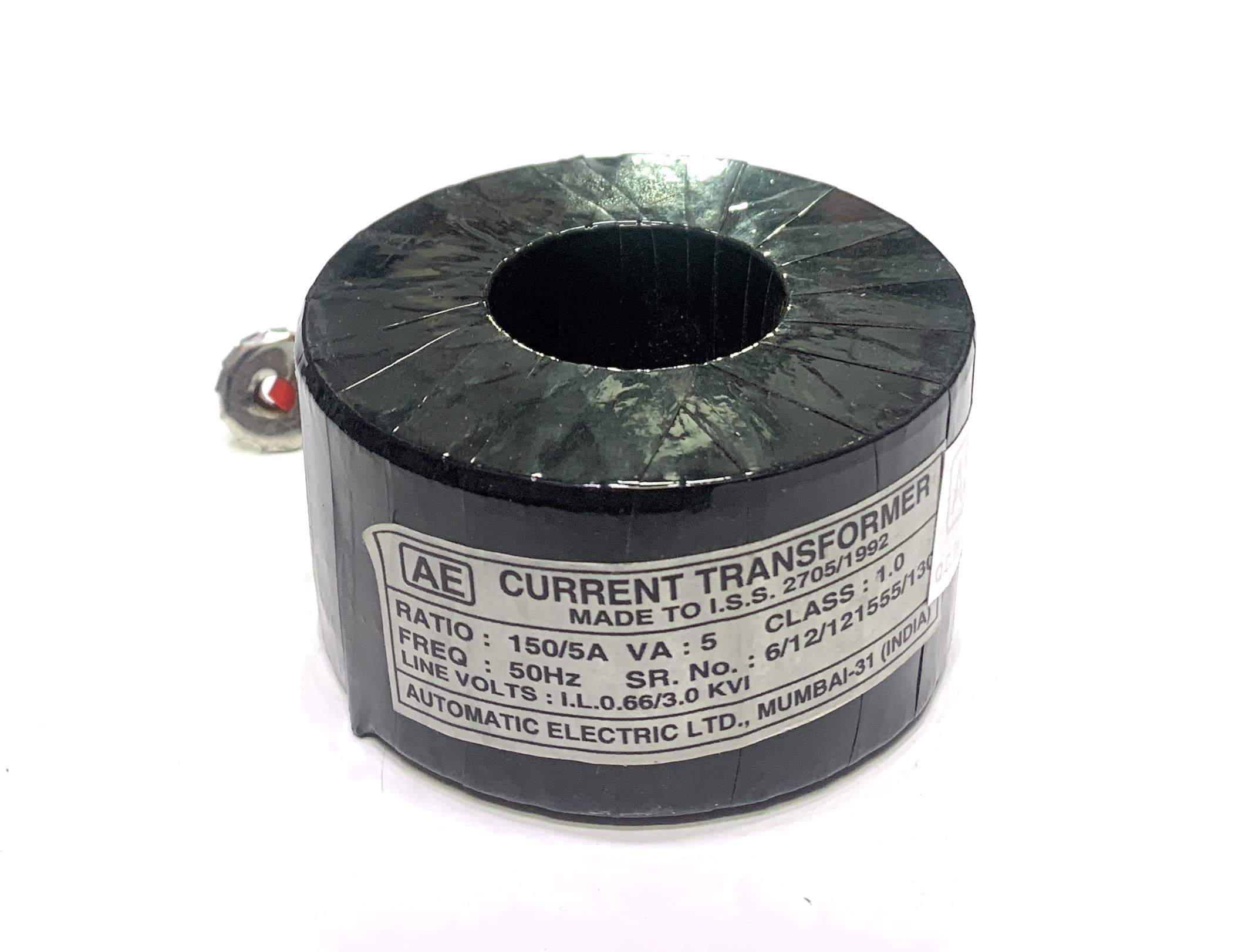 Litost® Current Transformer 150/5A, 150A CT for ammeter (Pack Of 3